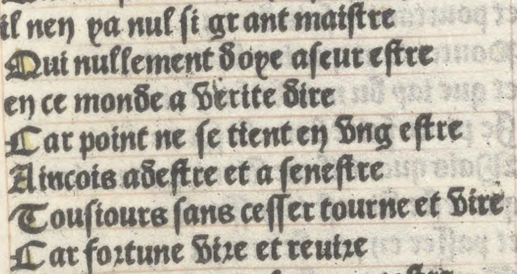 An illustration from Bien, aduise mal, aduise, 1499, leaf 97