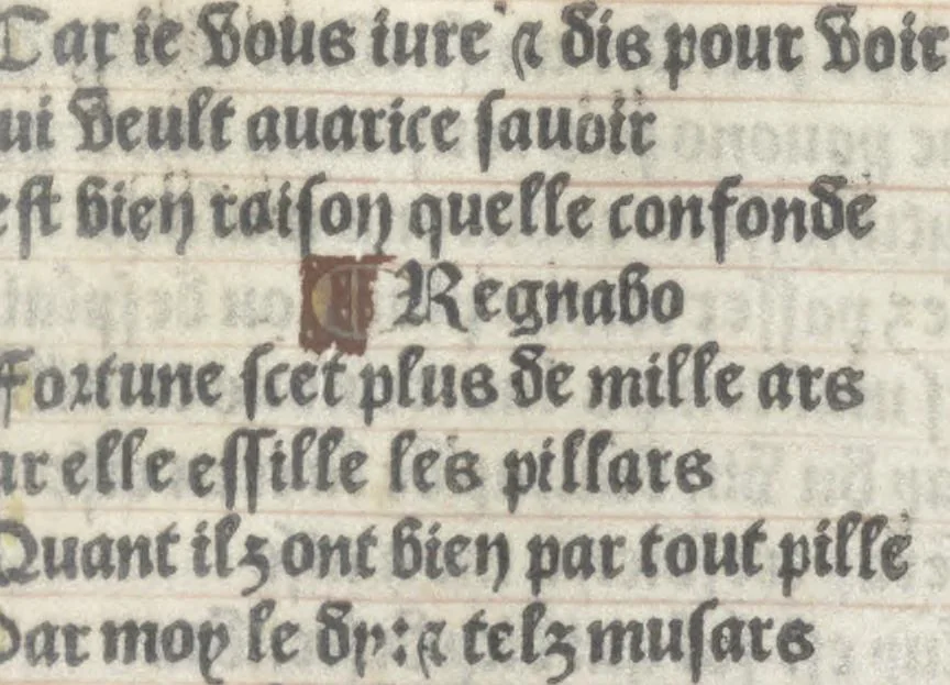 An illustration from Bien, aduise mal, aduise, 1499, leaf 98