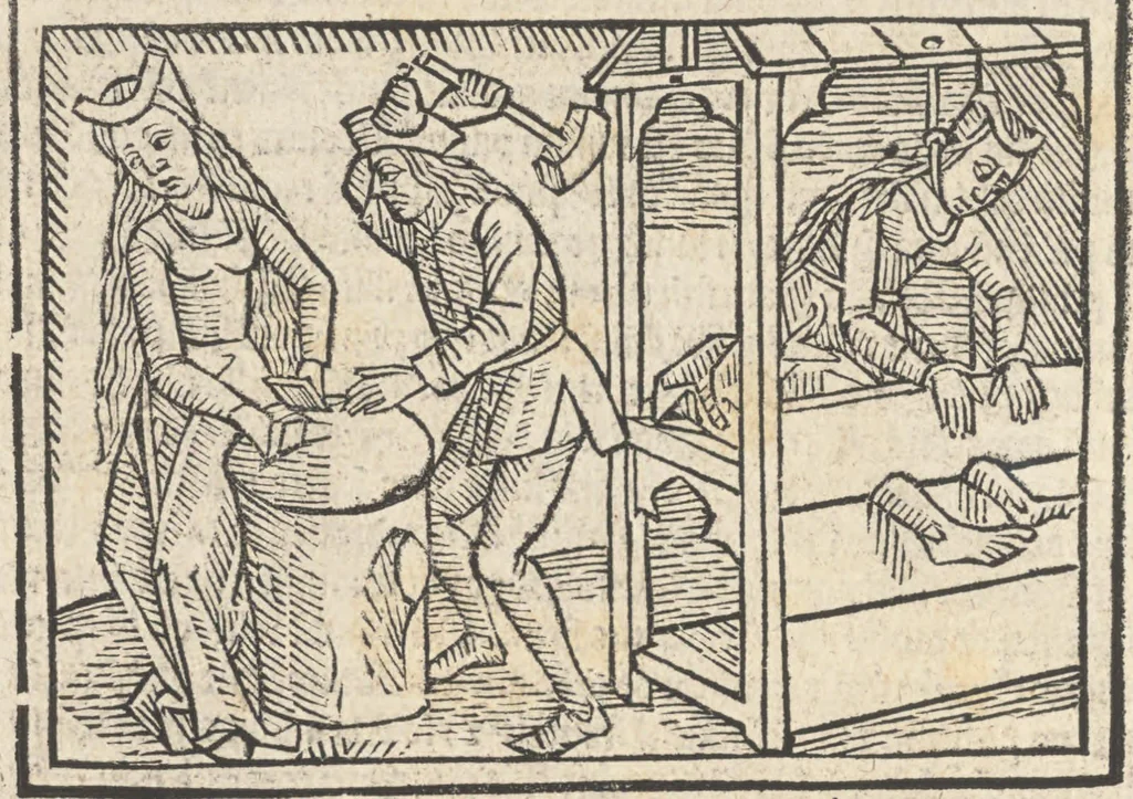 An illustration from De claris mulieribus, 1487, leaf 119