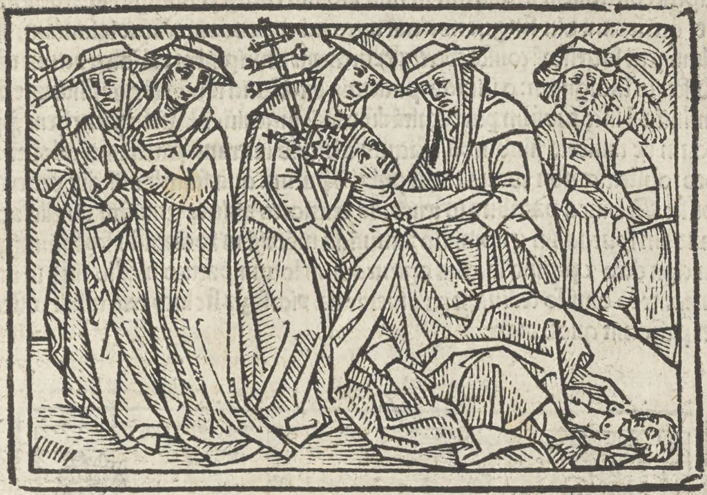 An illustration from De claris mulieribus, 1487, leaf 130
