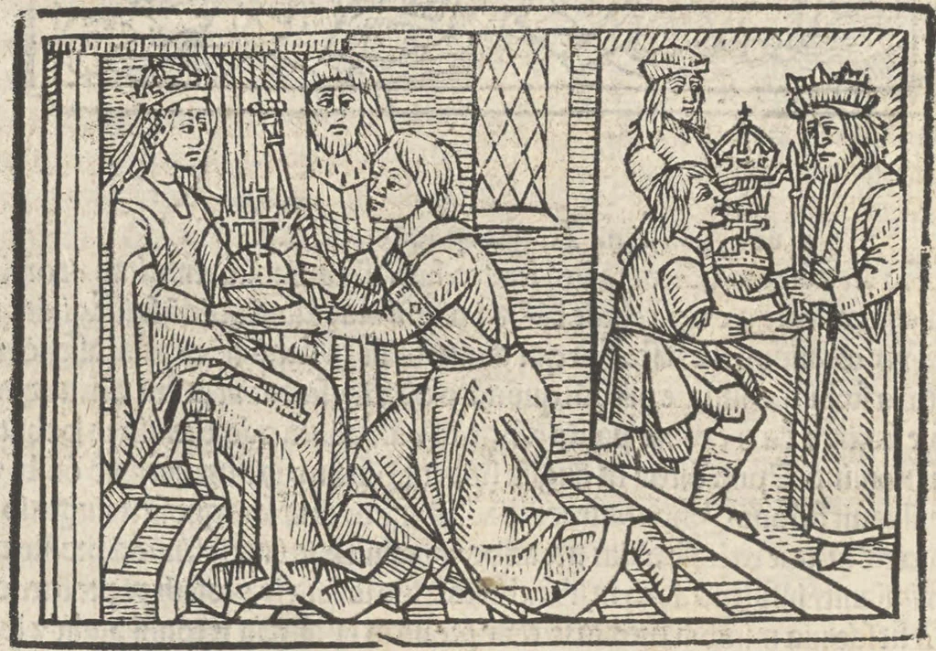 An illustration from De claris mulieribus, 1487, leaf 131