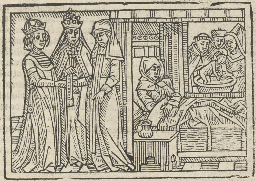 An illustration from De claris mulieribus, 1487, leaf 134
