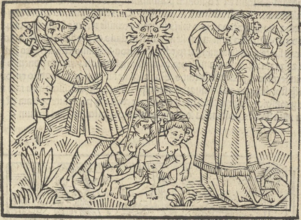 An illustration from De claris mulieribus, 1487, leaf 30