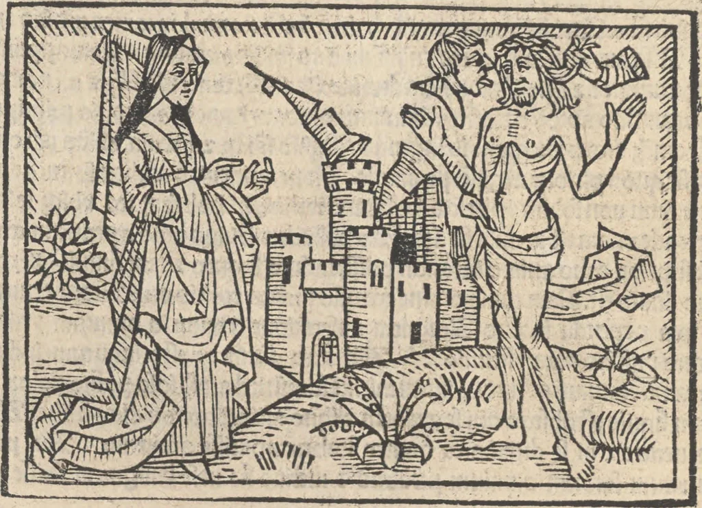 An illustration from De claris mulieribus, 1487, leaf 35