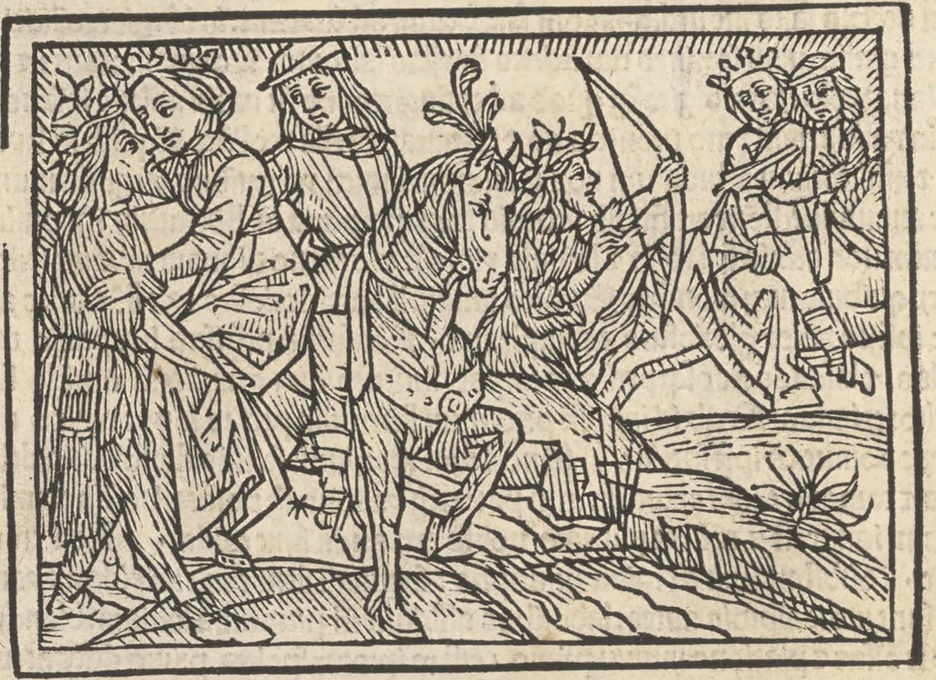 An illustration from De claris mulieribus, 1487, leaf 39