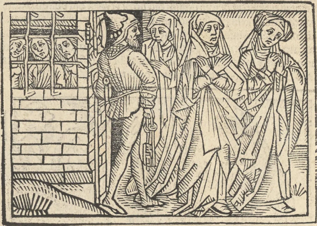 An illustration from De claris mulieribus, 1487, leaf 47