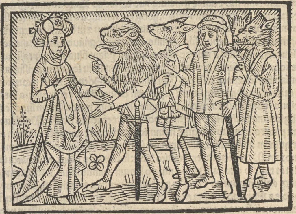 An illustration from De claris mulieribus, 1487, leaf 55