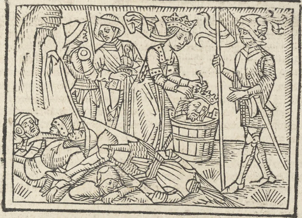 An illustration from De claris mulieribus, 1487, leaf 70