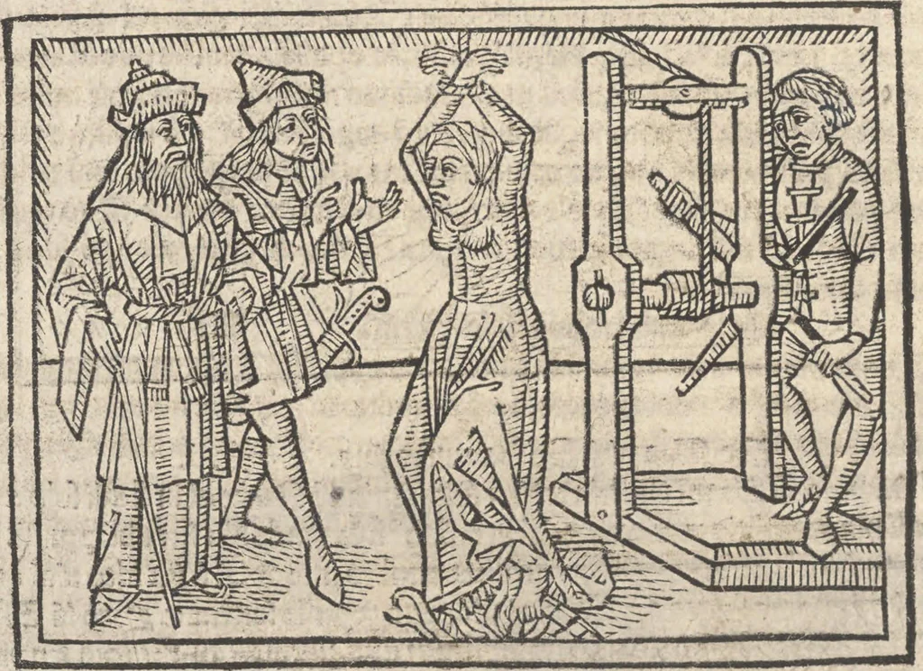 An illustration from De claris mulieribus, 1487, leaf 71