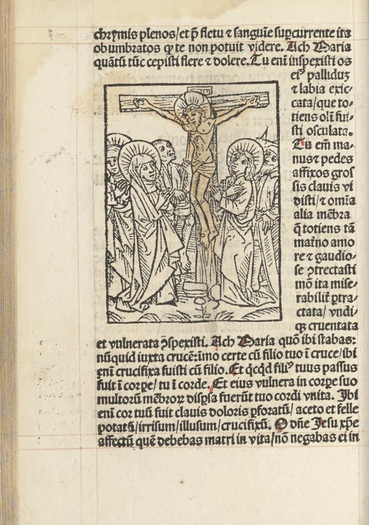 An illustration from Horologium deuotionis circa vitam Christi, 1490, leaf 103