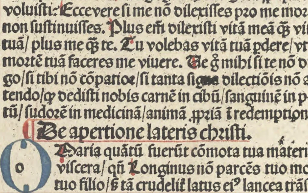 An illustration from Horologium deuotionis circa vitam Christi, 1490, leaf 105
