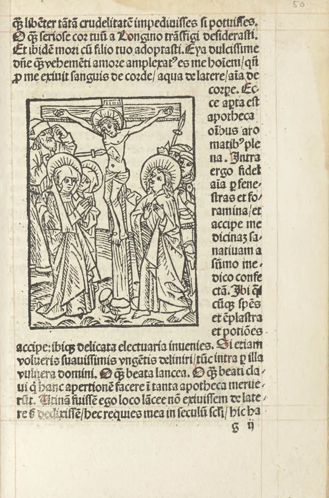 An illustration from Horologium deuotionis circa vitam Christi, 1490, leaf 106