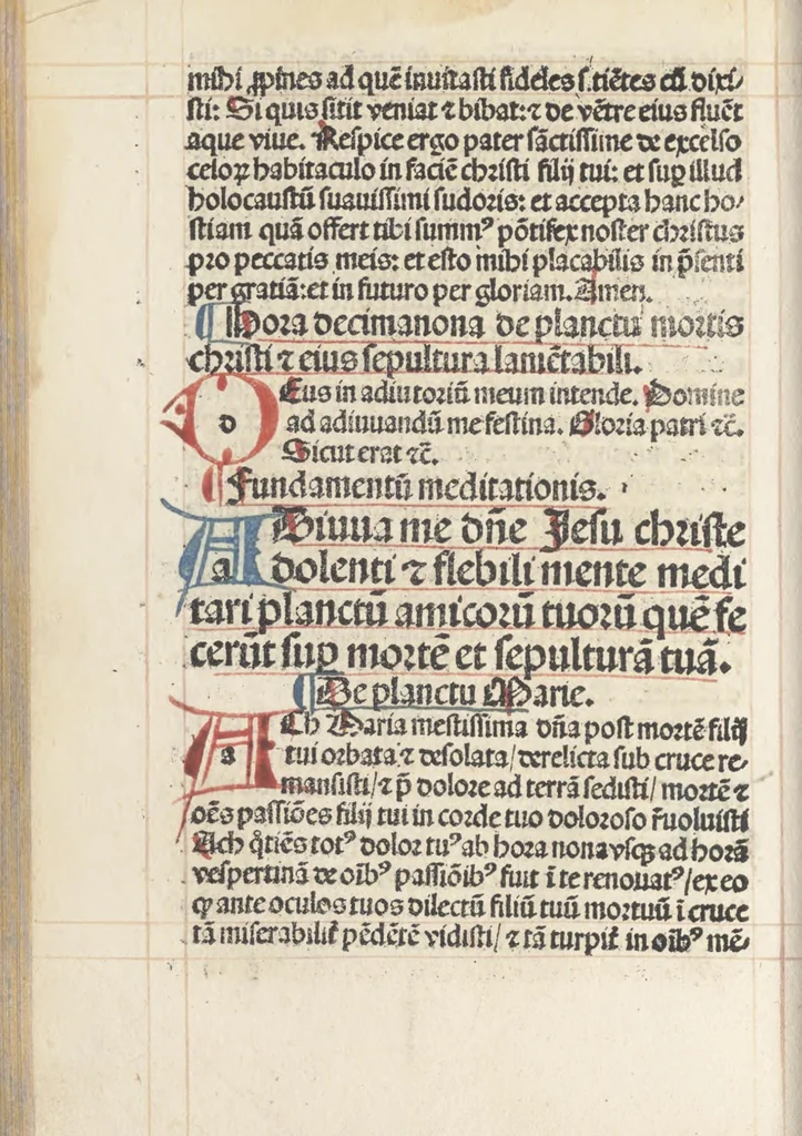 An illustration from Horologium deuotionis circa vitam Christi, 1490, leaf 109