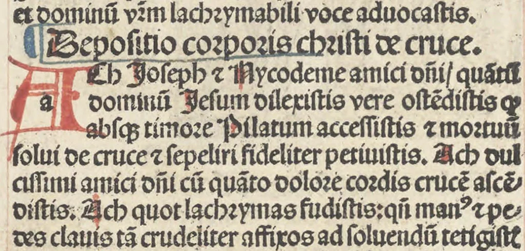 An illustration from Horologium deuotionis circa vitam Christi, 1490, leaf 111