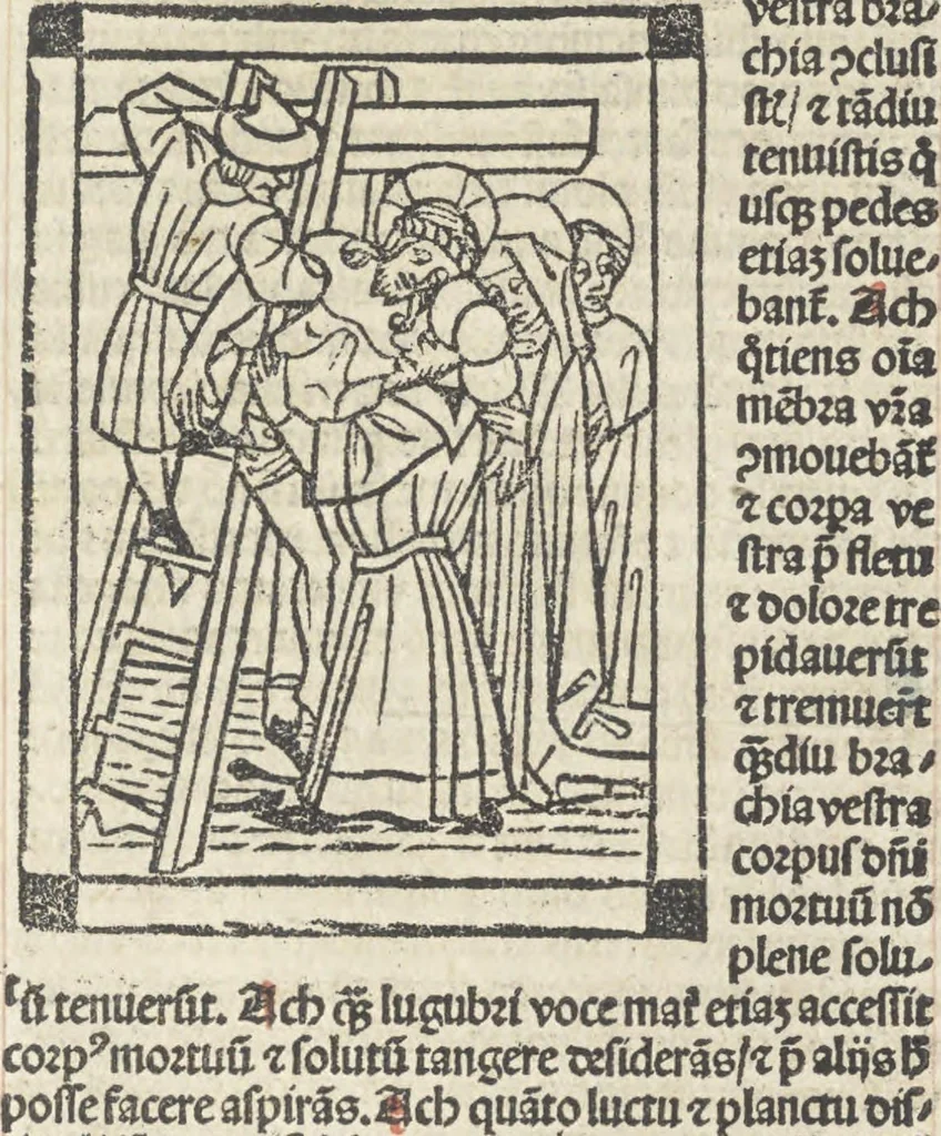 An illustration from Horologium deuotionis circa vitam Christi, 1490, leaf 112