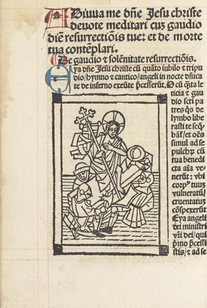 An illustration from Horologium deuotionis circa vitam Christi, 1490, leaf 121