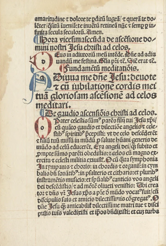 An illustration from Horologium deuotionis circa vitam Christi, 1490, leaf 125