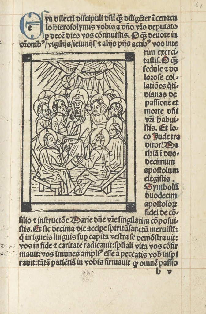 An illustration from Horologium deuotionis circa vitam Christi, 1490, leaf 128