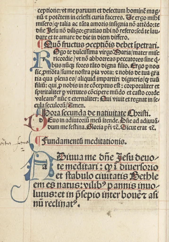 An illustration from Horologium deuotionis circa vitam Christi, 1490, leaf 19