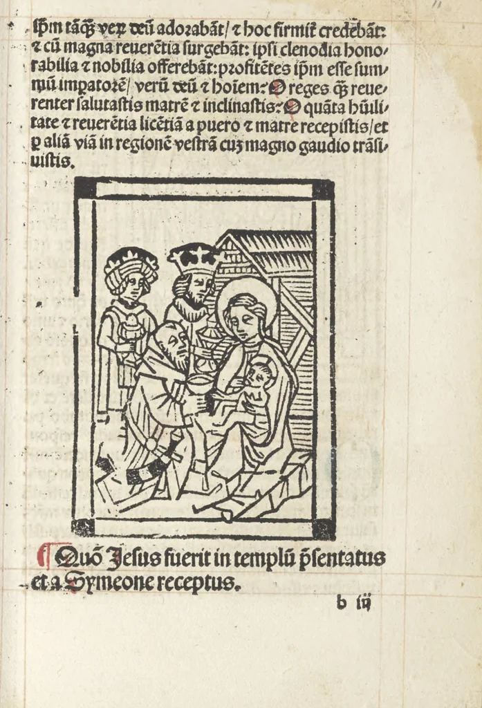 An illustration from Horologium deuotionis circa vitam Christi, 1490, leaf 28