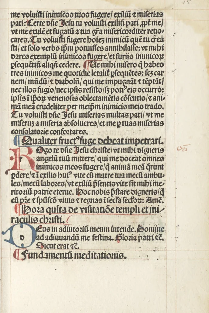 An illustration from Horologium deuotionis circa vitam Christi, 1490, leaf 36