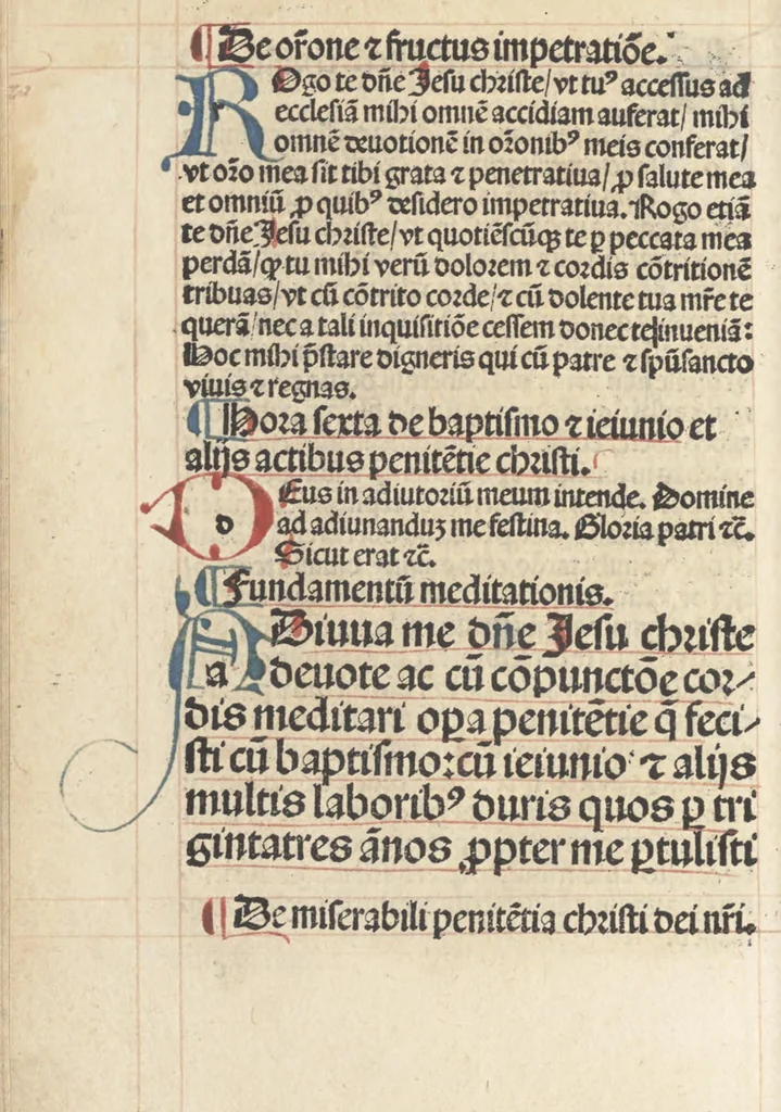 An illustration from Horologium deuotionis circa vitam Christi, 1490, leaf 41