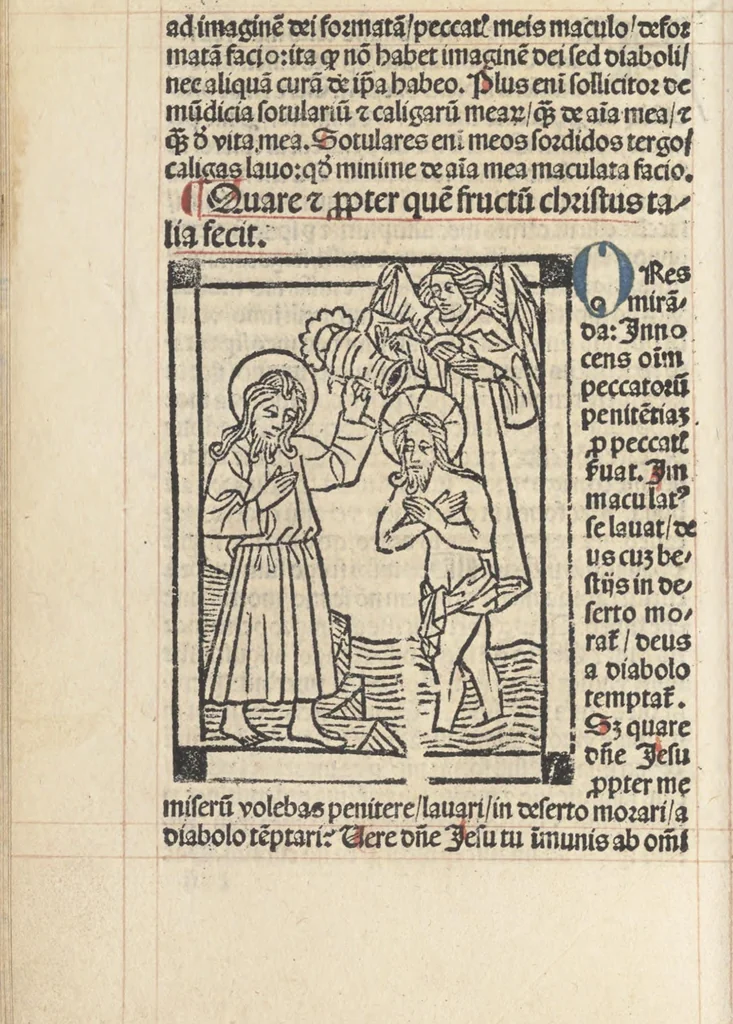 An illustration from Horologium deuotionis circa vitam Christi, 1490, leaf 43