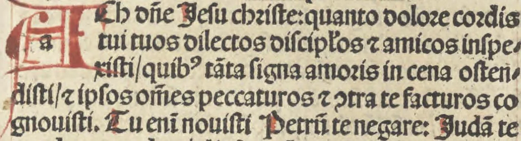 An illustration from Horologium deuotionis circa vitam Christi, 1490, leaf 48