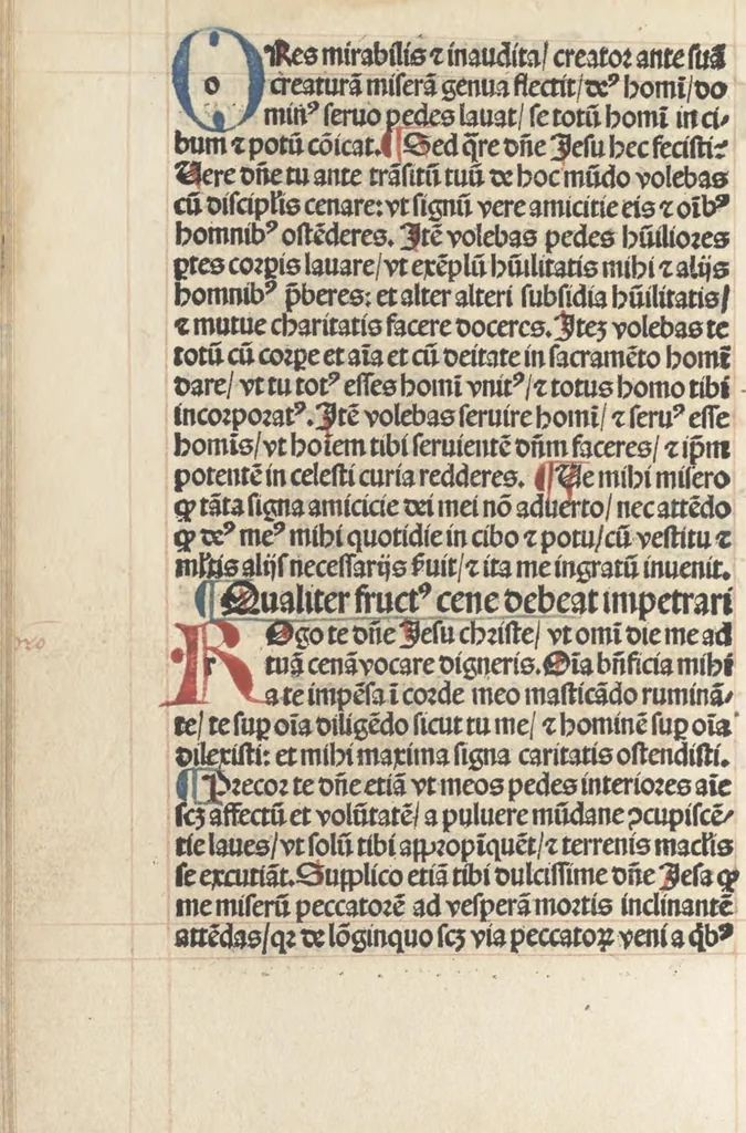 An illustration from Horologium deuotionis circa vitam Christi, 1490, leaf 49