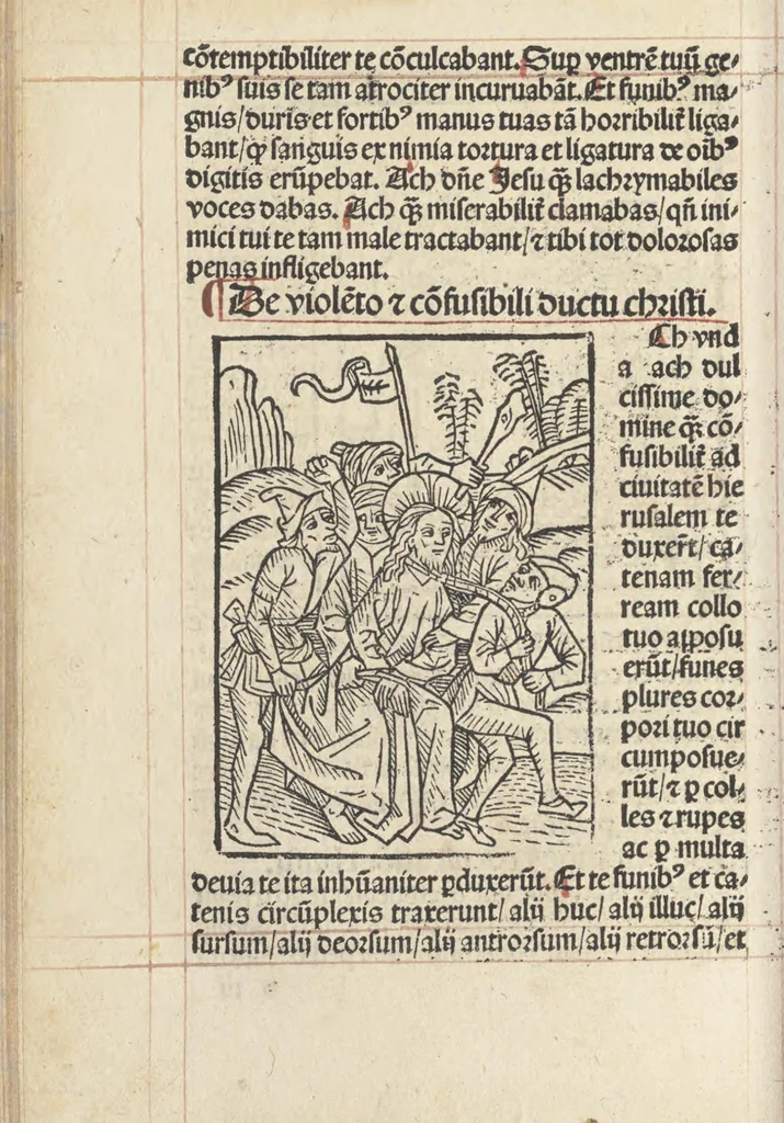 An illustration from Horologium deuotionis circa vitam Christi, 1490, leaf 59