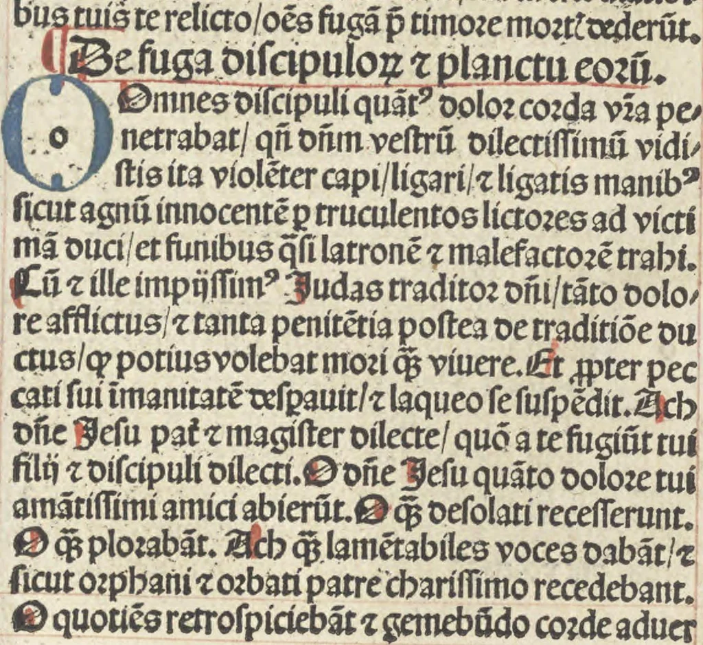 An illustration from Horologium deuotionis circa vitam Christi, 1490, leaf 60