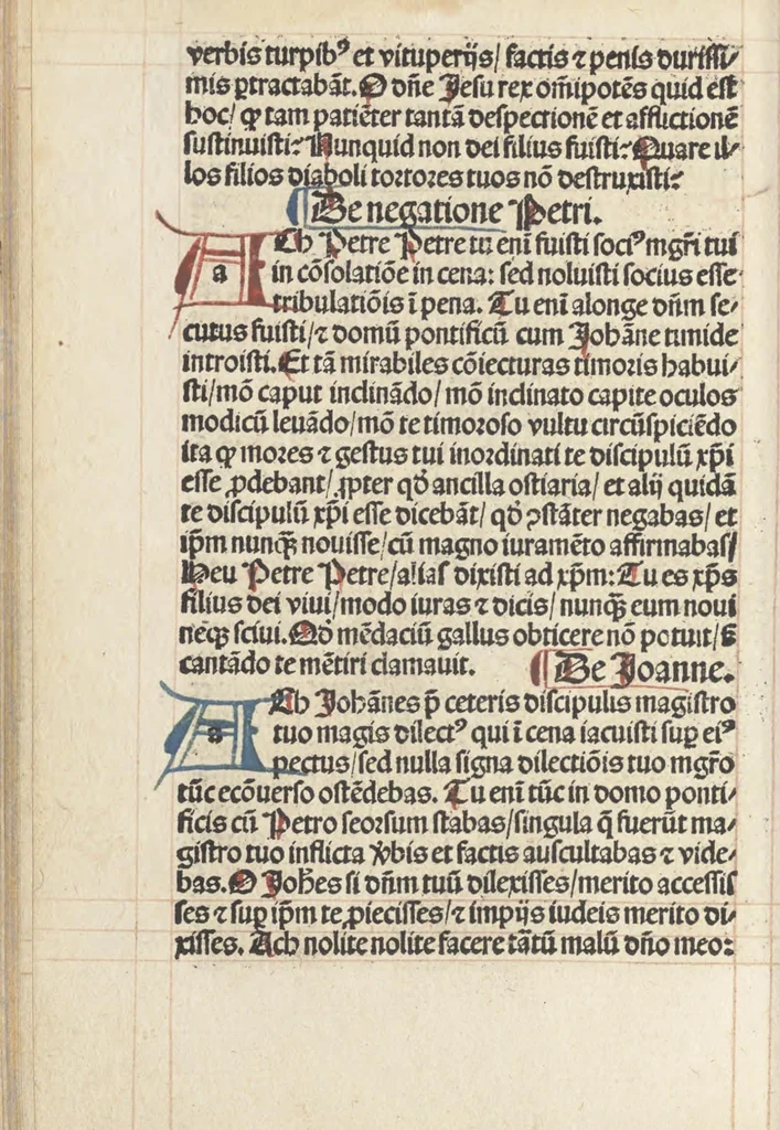 An illustration from Horologium deuotionis circa vitam Christi, 1490, leaf 65