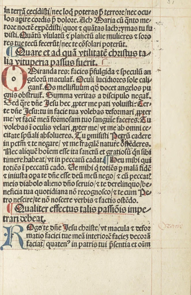 An illustration from Horologium deuotionis circa vitam Christi, 1490, leaf 68