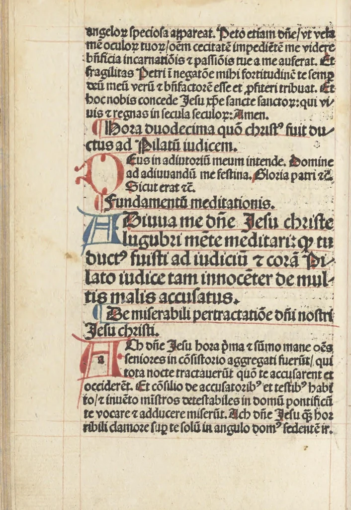 An illustration from Horologium deuotionis circa vitam Christi, 1490, leaf 69