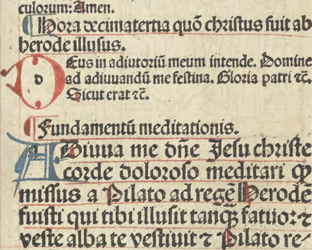 An illustration from Horologium deuotionis circa vitam Christi, 1490, leaf 74