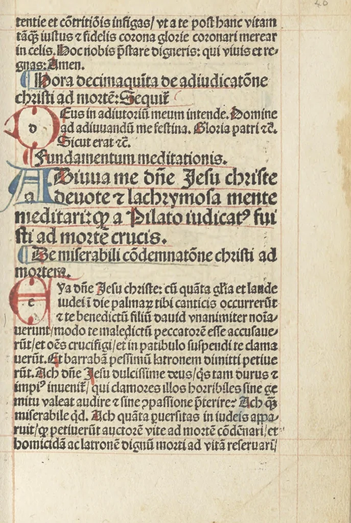 An illustration from Horologium deuotionis circa vitam Christi, 1490, leaf 86