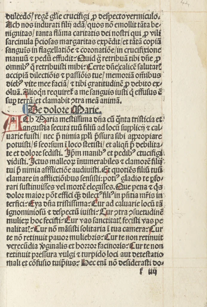 An illustration from Horologium deuotionis circa vitam Christi, 1490, leaf 94