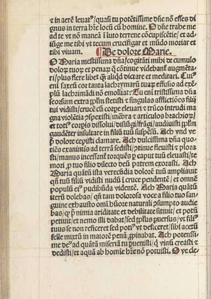 An illustration from Horologium deuotionis circa vitam Christi, 1490, leaf 99
