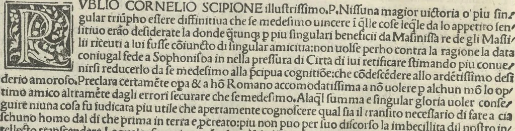 An illustration from Commento deli Triumphi del Petrarcha, 1497, leaf 18