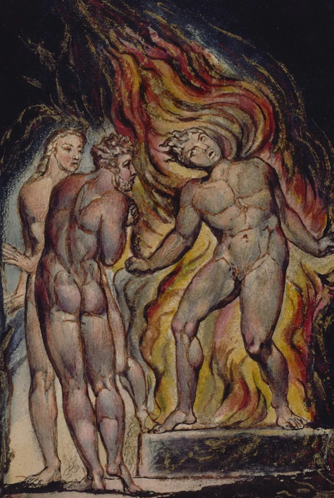 An illustration from Milton, a poem in 12 [i.e. 2] books, 1815, leaf 10