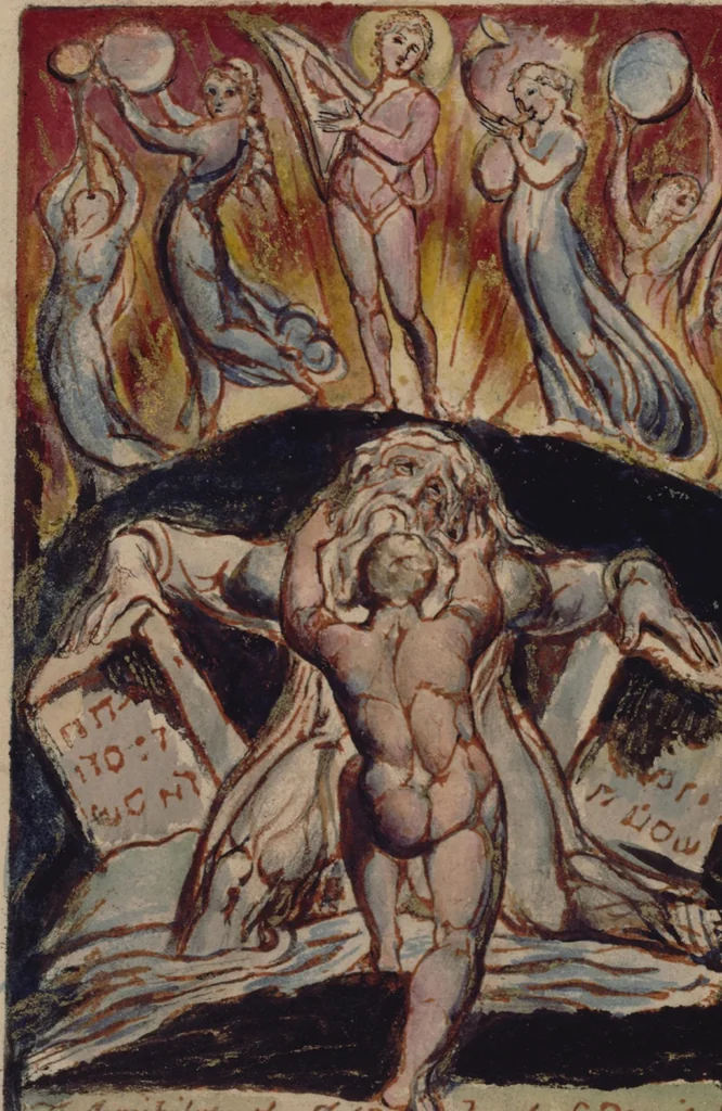 An illustration from Milton, a poem in 12 [i.e. 2] books, 1815, leaf 18