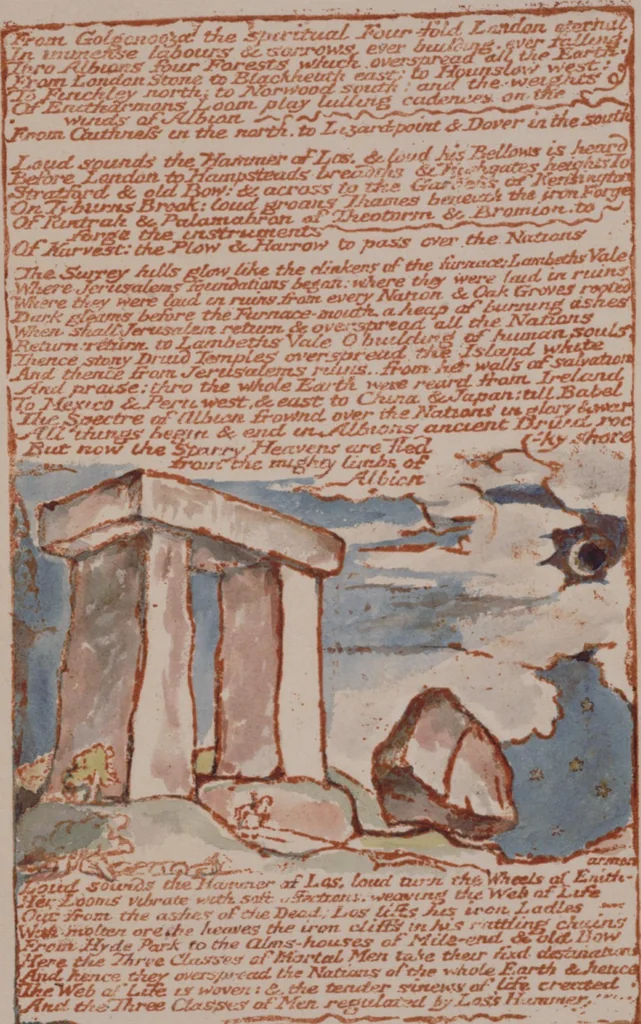 An illustration from Milton, a poem in 12 [i.e. 2] books, 1815, leaf 6