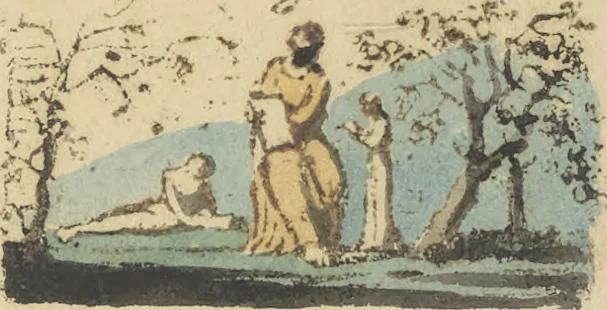 An illustration from There is no natural religion., 1790, leaf 10