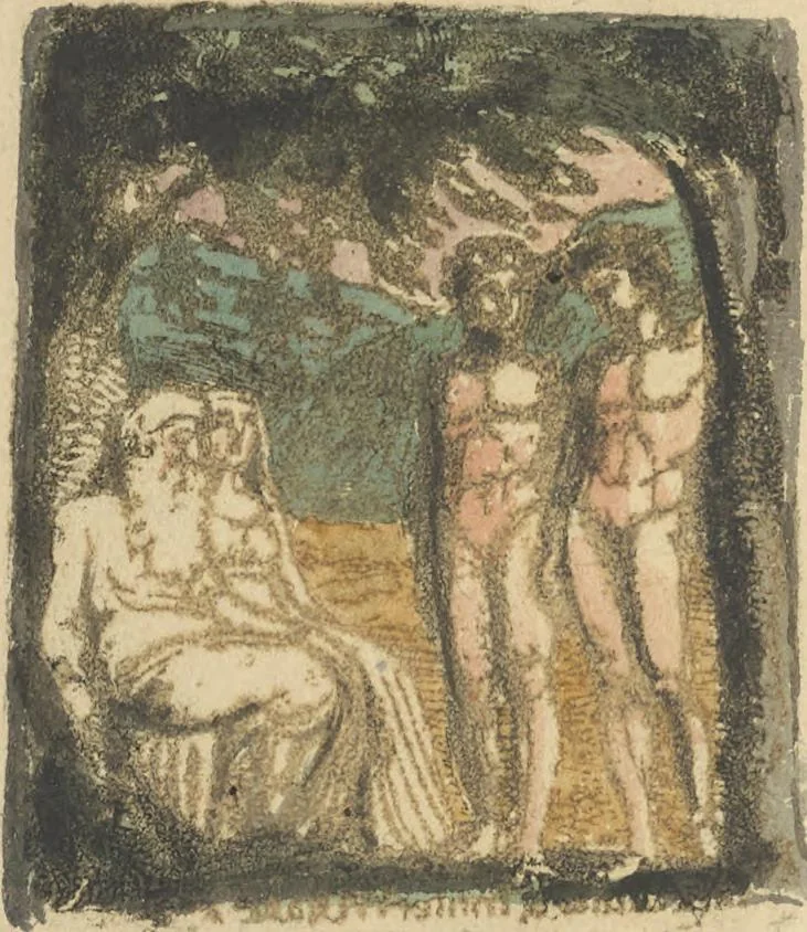 An illustration from There is no natural religion., 1790, leaf 7