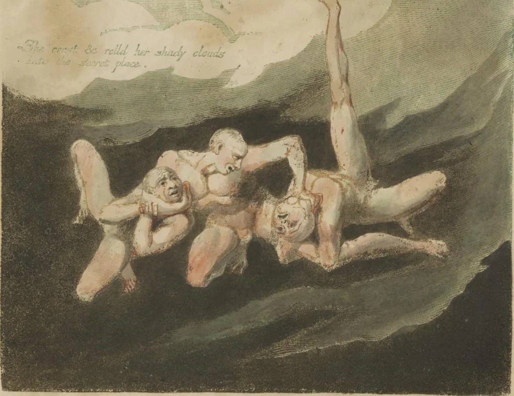 An illustration from Europe, a prophecy, 1794, leaf 10