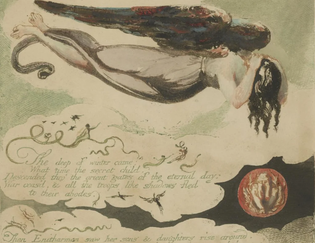 An illustration from Europe, a prophecy, 1794, leaf 11