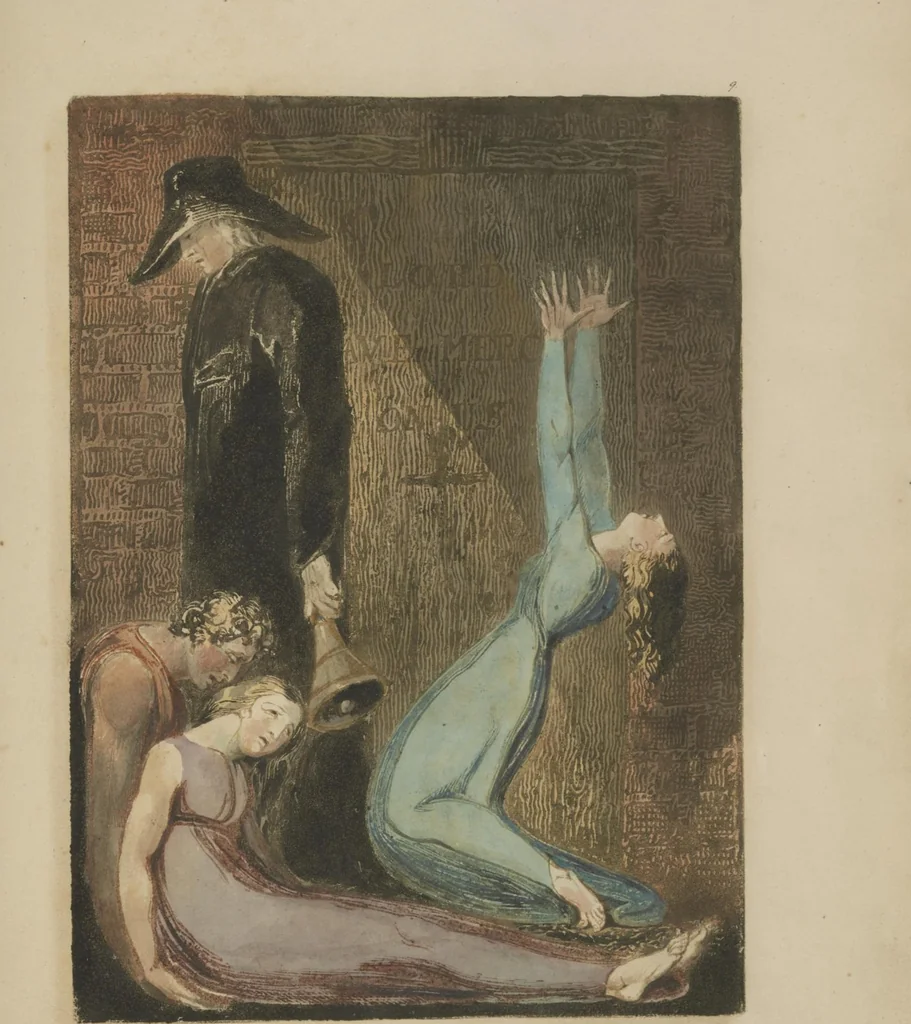 An illustration from Europe, a prophecy, 1794, leaf 15