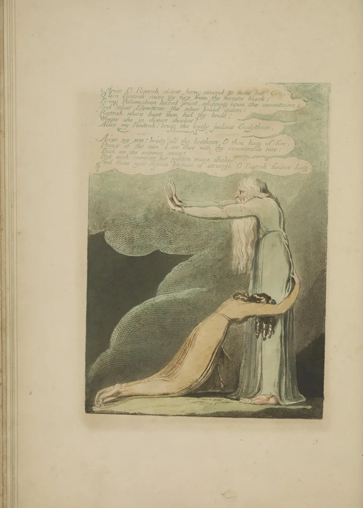 An illustration from Europe, a prophecy, 1794, leaf 16