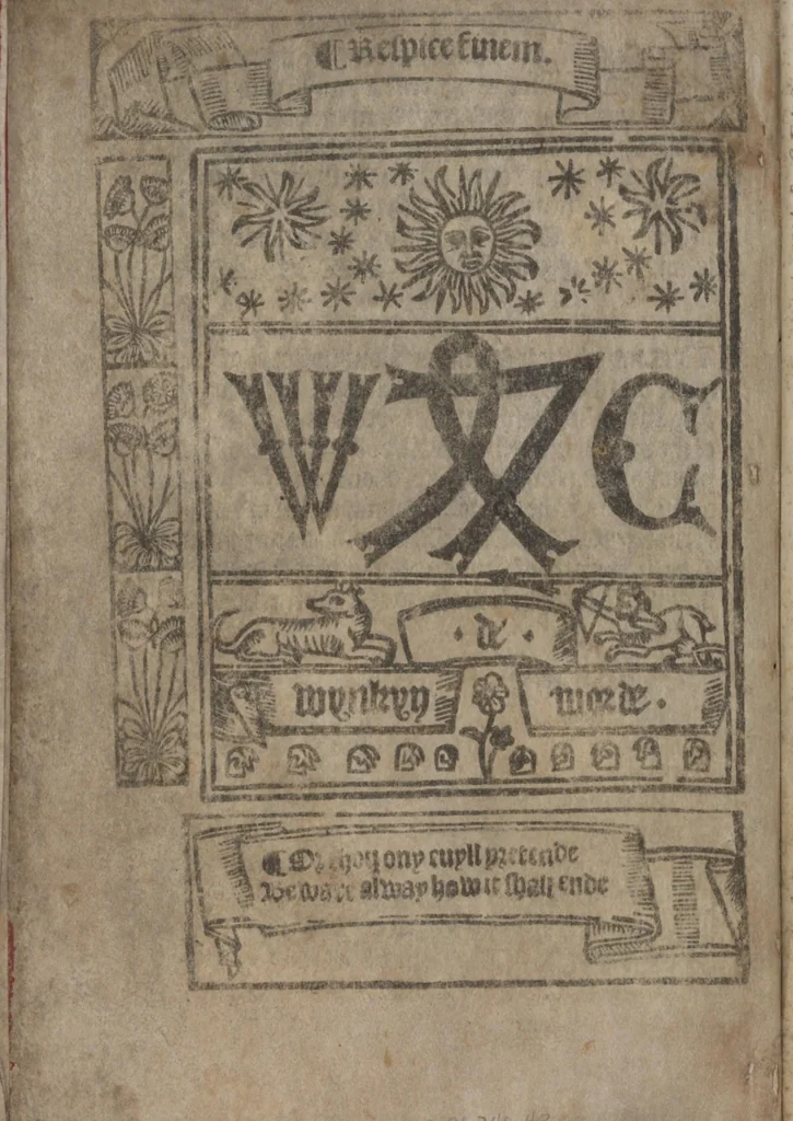 An illustration from The Knyght of the Swanne, 1512, leaf 150