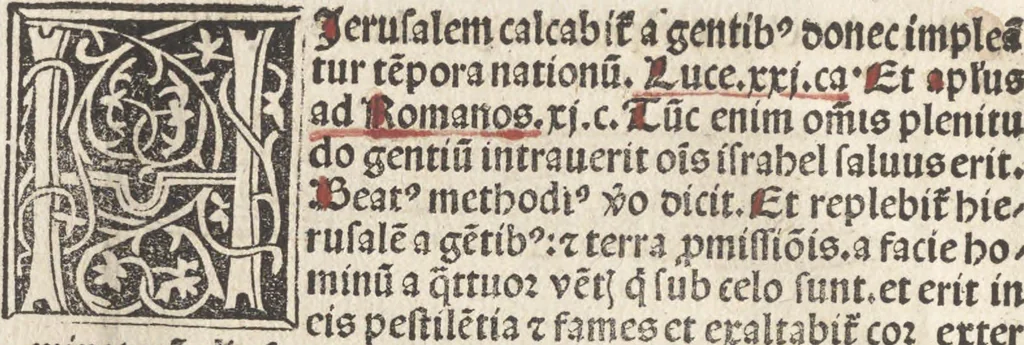 An illustration from De reuelatione facta ab angelo beato Methodio in carcere dete[n]to, 1498, leaf 63